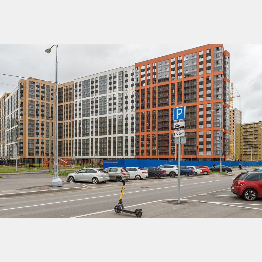 2-к. квартира, 49,5 м², 2/17 эт.