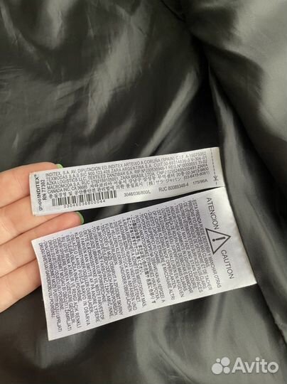 Куртка в Байкерском стиле из искуственой кожи