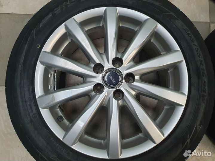 Отличный летний комплект колёс 205 55 16