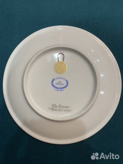 Настенная тарелка Silesian фарфор