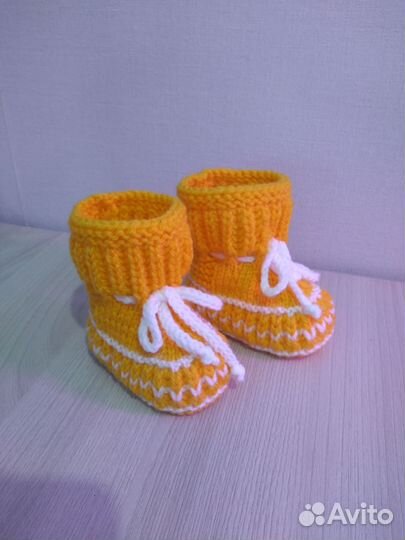 Пинетки вязаные