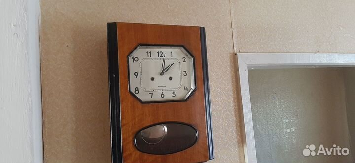 Часы янтарь, на ходу