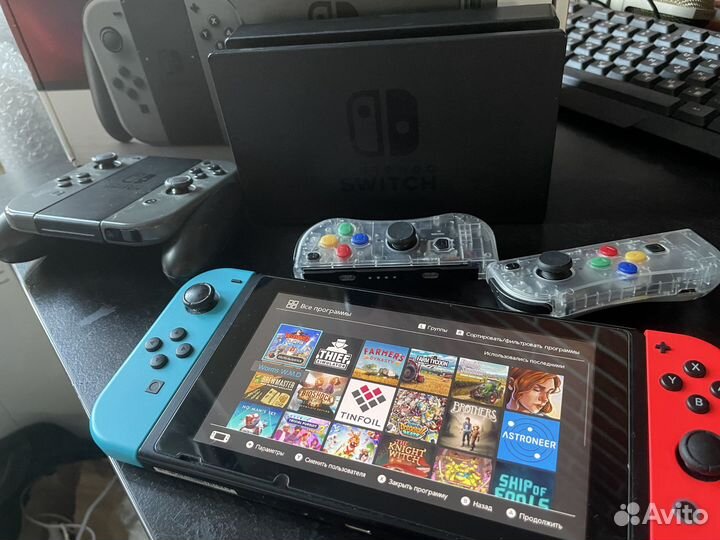 Nintendo Switch 256 gb прошитая