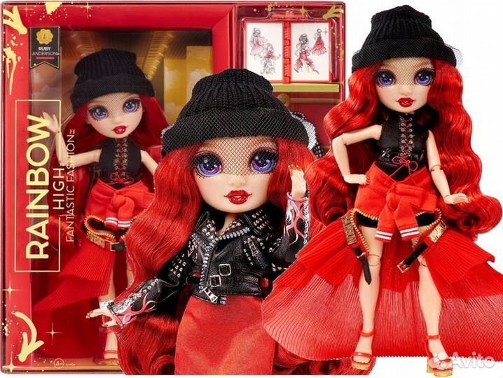 Rainbow High fantastic fashion Ruby Anderson