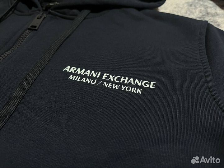 Зип худи armani exchange