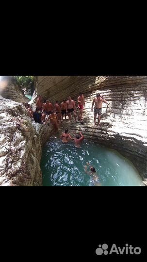 Мамонтово ущелье Природный аквапарк джип тур