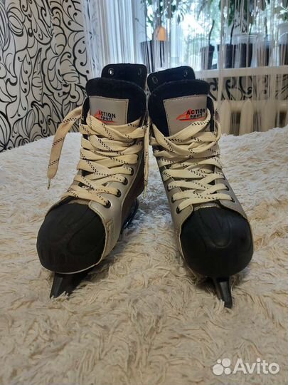 Коньки хоккейные Action sport