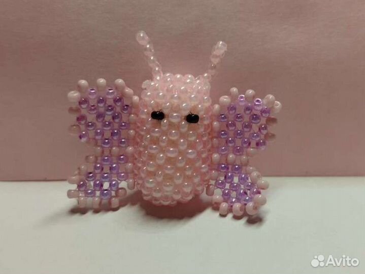 Бабочка из бисера