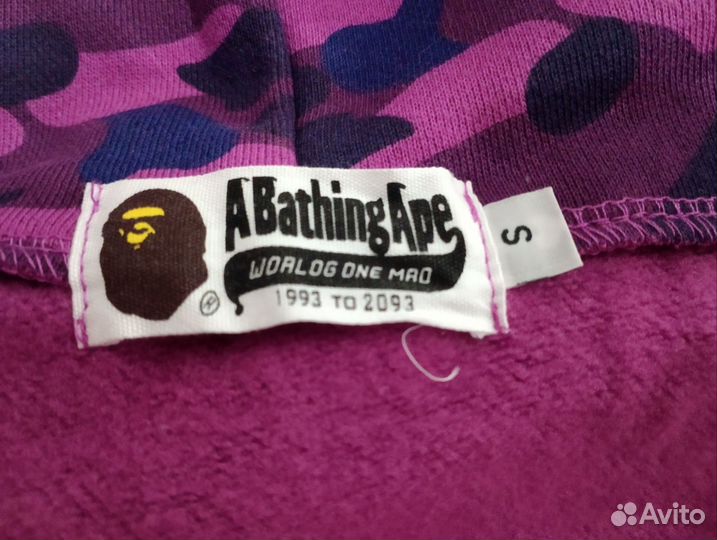 Зип худи bape shark full zip