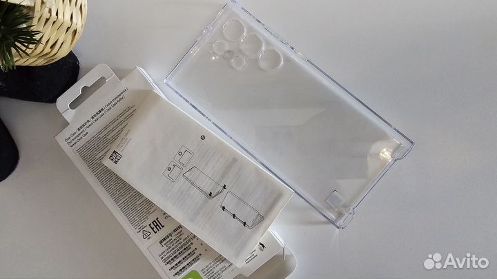 Прозрачный Чехол Clear Case Galaxy S23 ultra