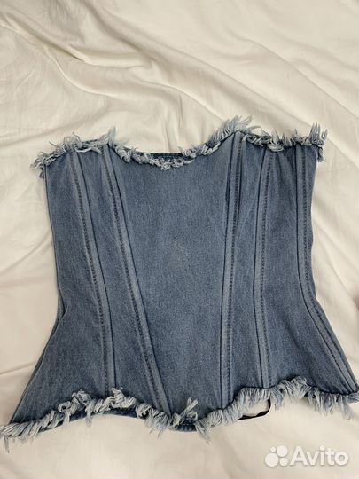 Корсет джинсовый brusnika