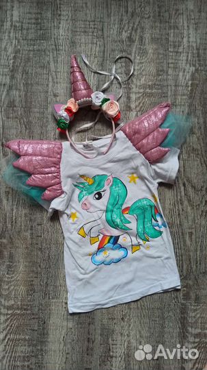 Костюм единорога 116-122