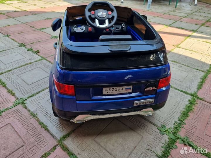 Детский электромобиль бу land rover