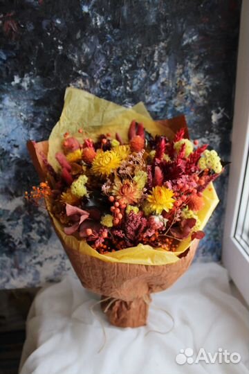 Букет из сухоцветов