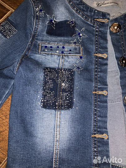 Джинсовка для девочки