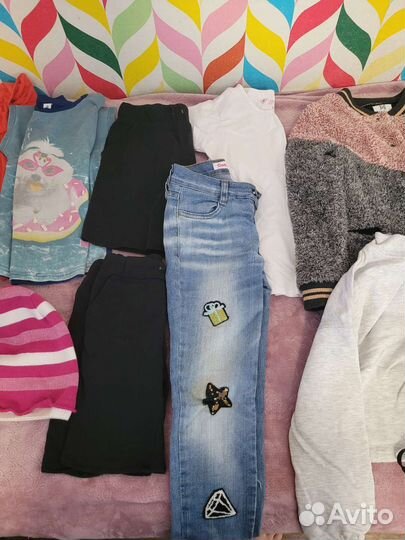 Вещи пакетомна девочку 4-7 лет