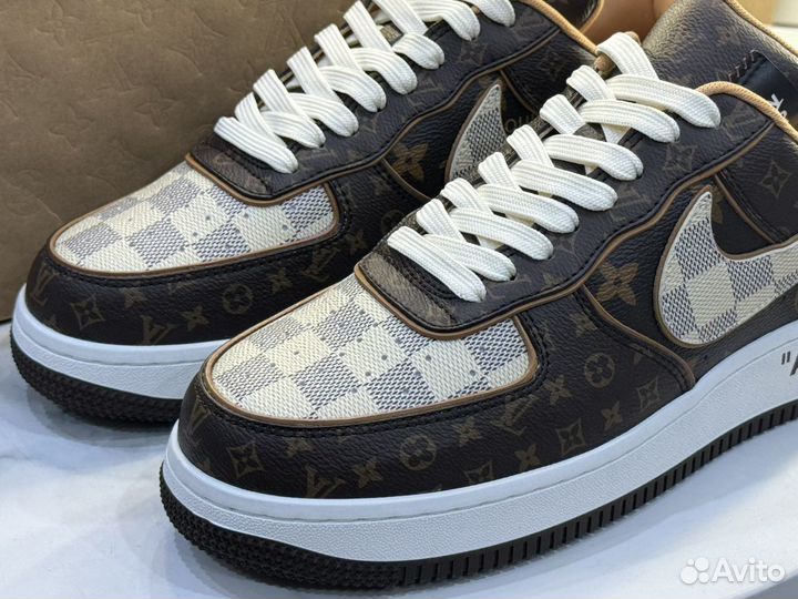 Nike AIR force1 LOW X louis vuitton monogram brown