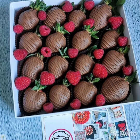 Клубника в шоколадной глазури