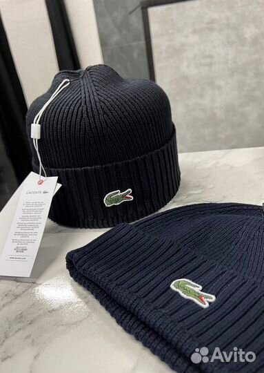Мужская шапка Lacoste