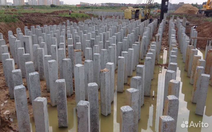 Железобетонные сваи под ключ