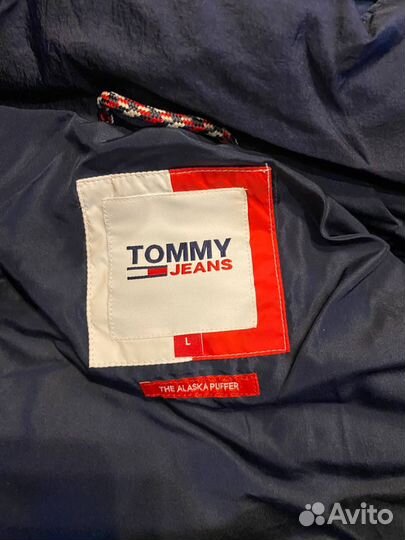 Tommy hilfiger пуховик