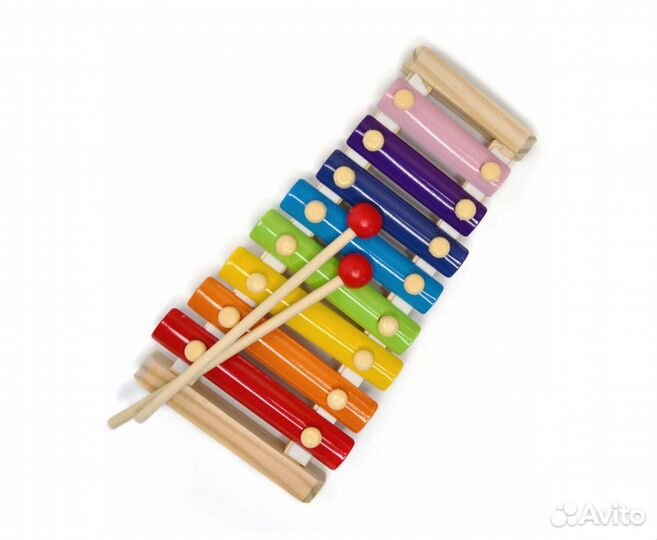 Детский металлофон (ксилофон) 8 тонов