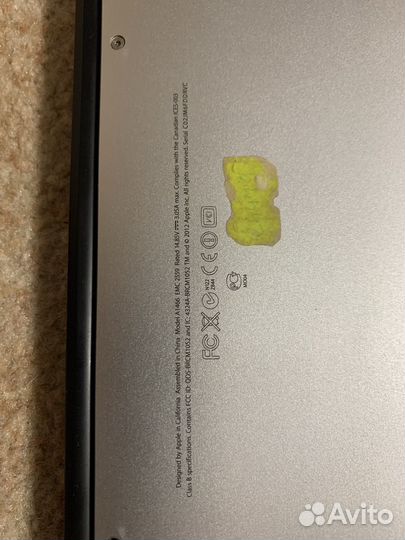 Apple MacBook Air 1466