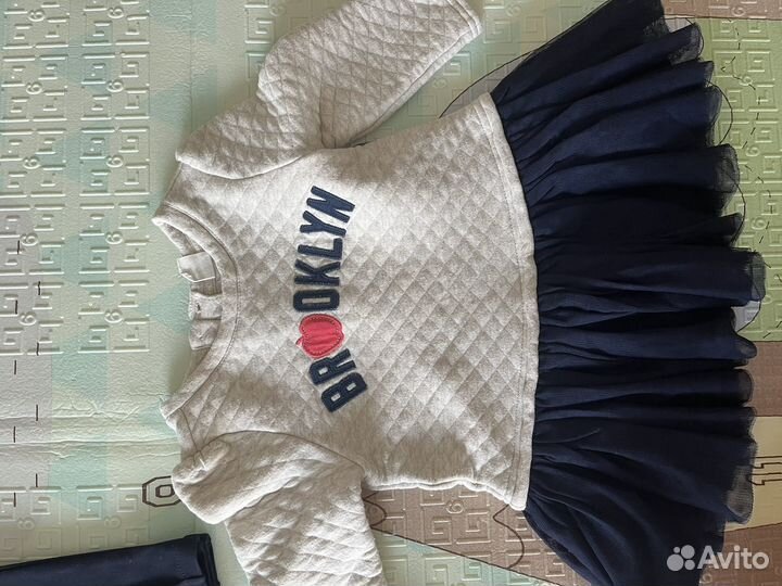 Вещи пакетом для девочки 86-92