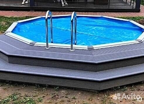 Террасная доска из дпк 150х22