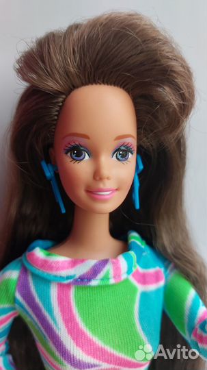 Barbie Totally Hair Brunette 1991
