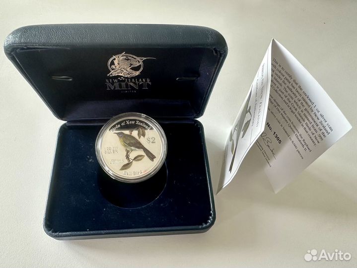 2 доллара серебро 