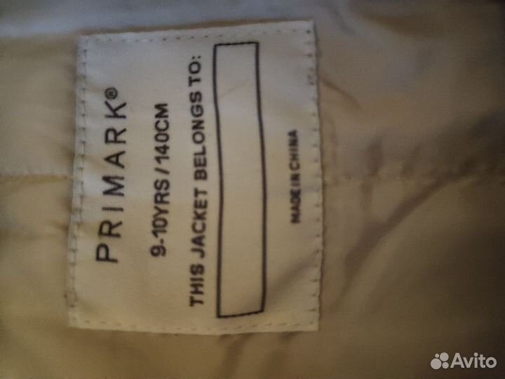 Куртка для девочки 140