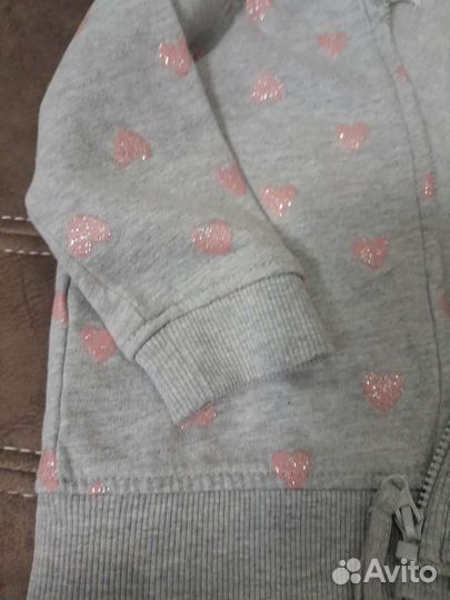 Толстовка на девочку,размер 80