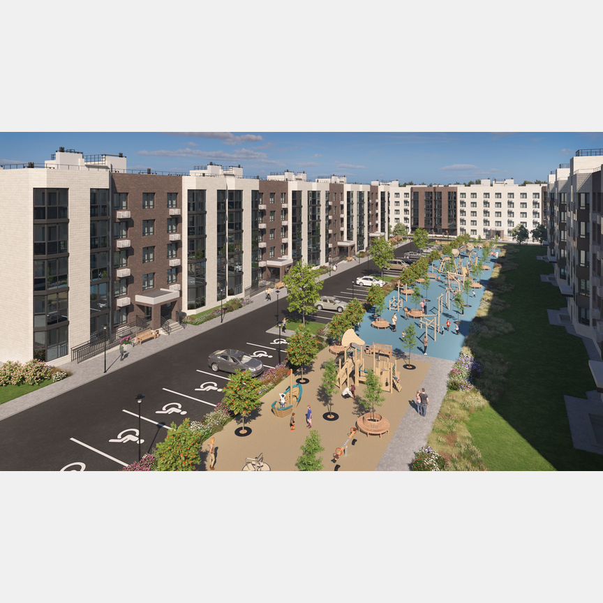 1-к. квартира, 46,7 м², 4/5 эт.