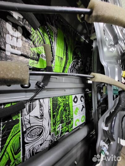 Шумоизоляция автомобиля