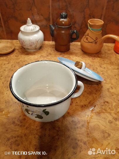 Кастрюля эмалированная 1,8 л