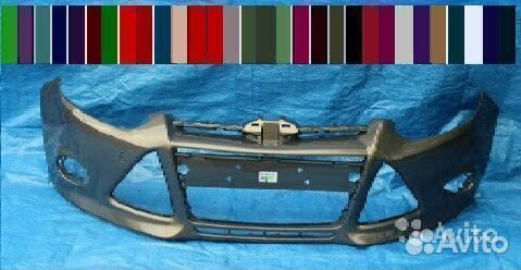 Бампер передний Ford Focus 3 2011-2015 в цвет