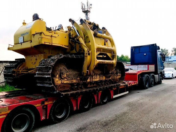 Перевозка негабаритных грузов Аренда тралов