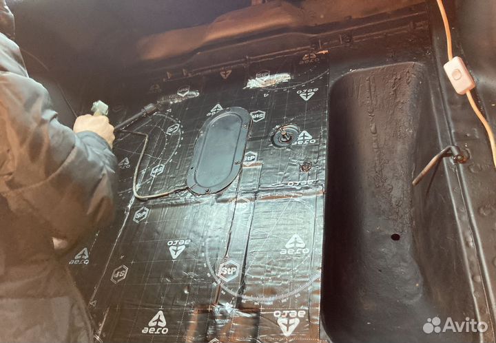 Шумоизоляция салона автомобиля