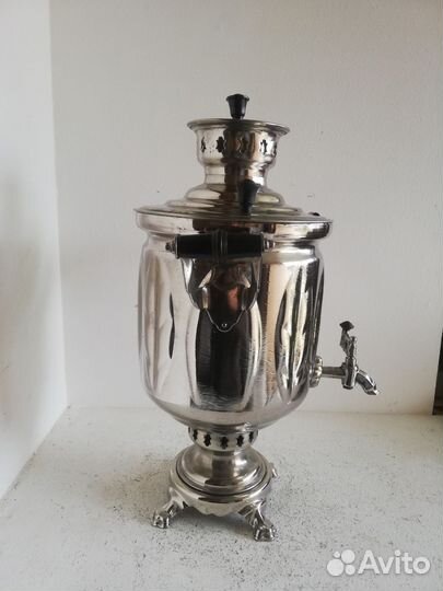 Самовар СССР тула 5л листья