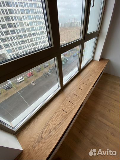 Деревянные подоконники изготовление и монтаж