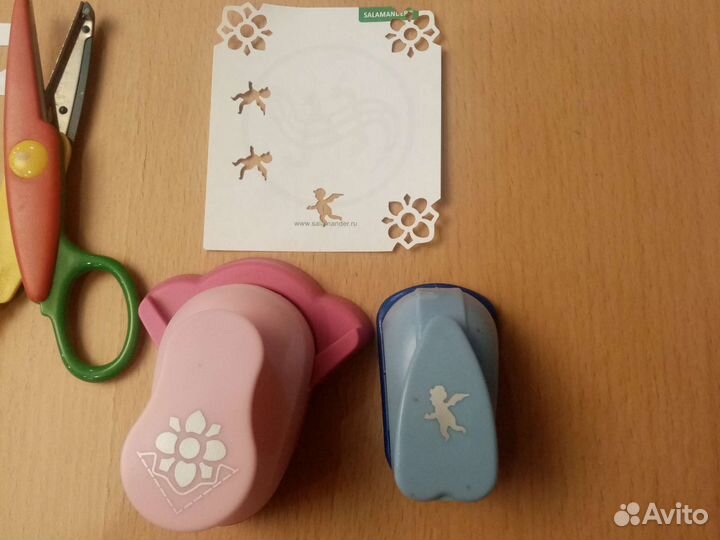 Скрапбукинг Ножницы Дырокол фигурный
