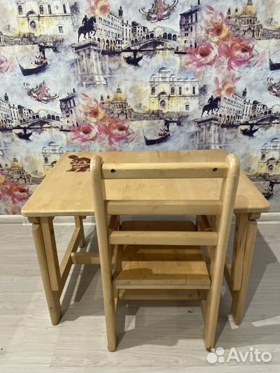 Растущий стол парта