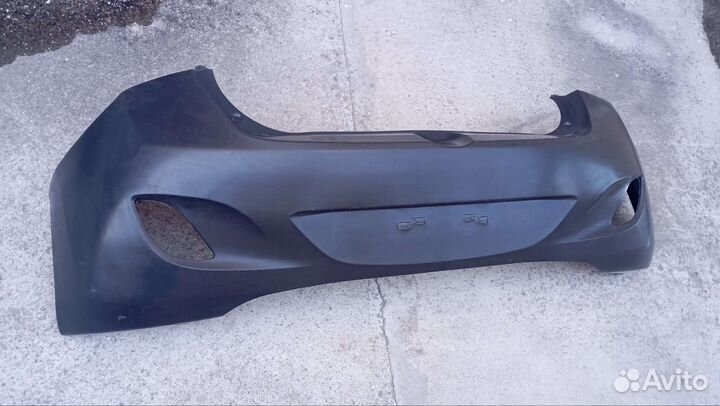 Задний бампер hyundai i30 рестайлинг 2013