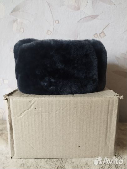 Шапка ушанка мужская