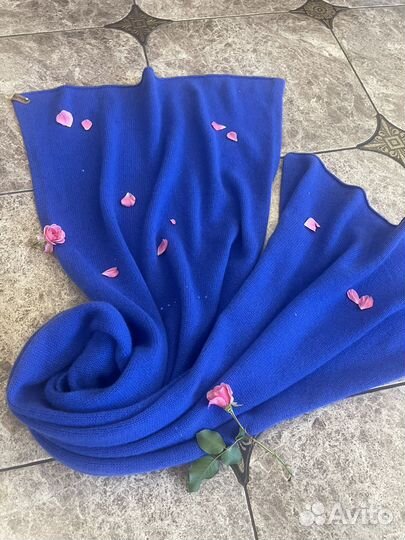 Комплект шапка и шарф из кашемира