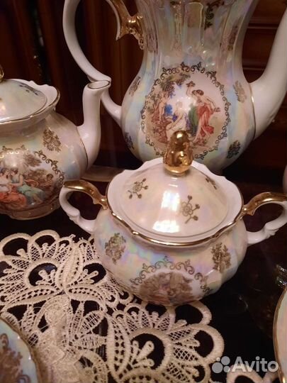 Чайный сервиз гдр кахла