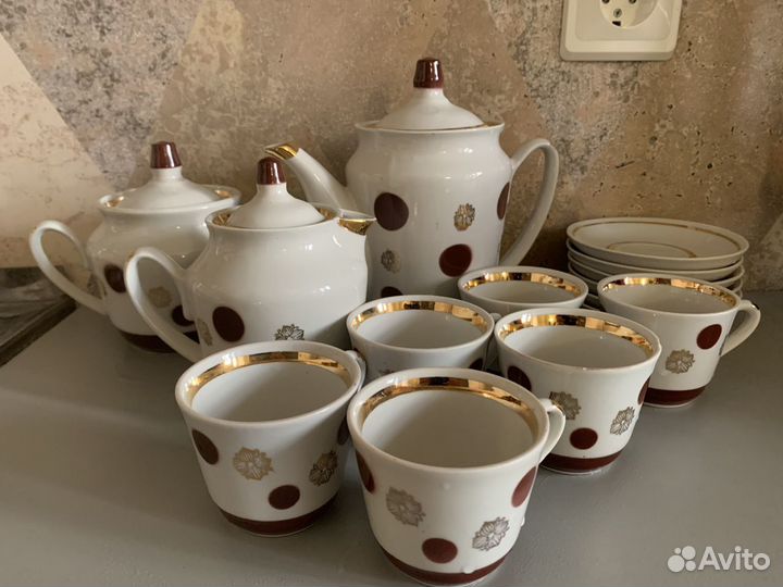 Сервиз кофейный Городница СССР