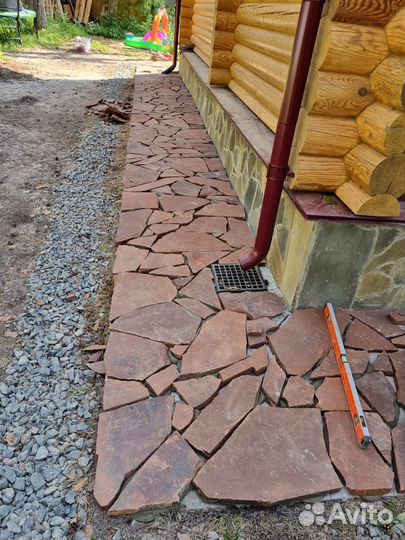 Дренаж,Мощение,Газон