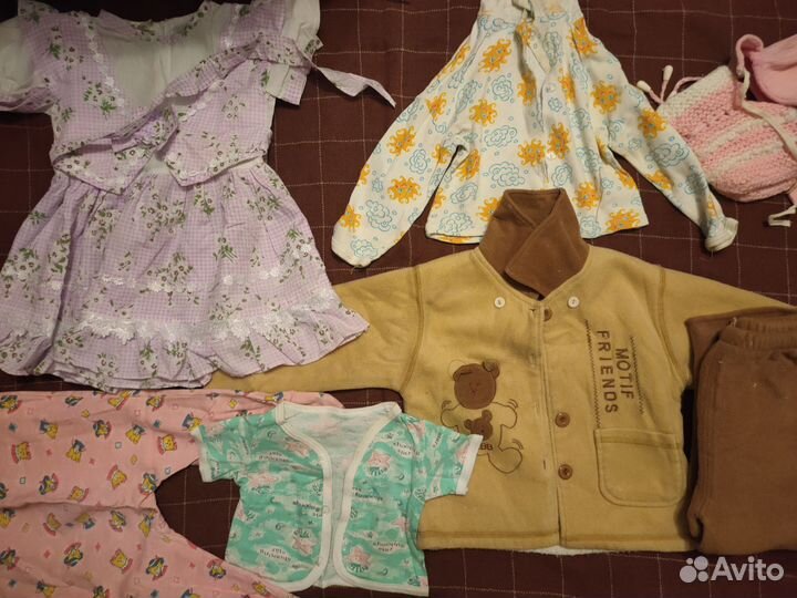 Детские вещи 8.5 кг пакетом б/у от 0 лет до 3 лет